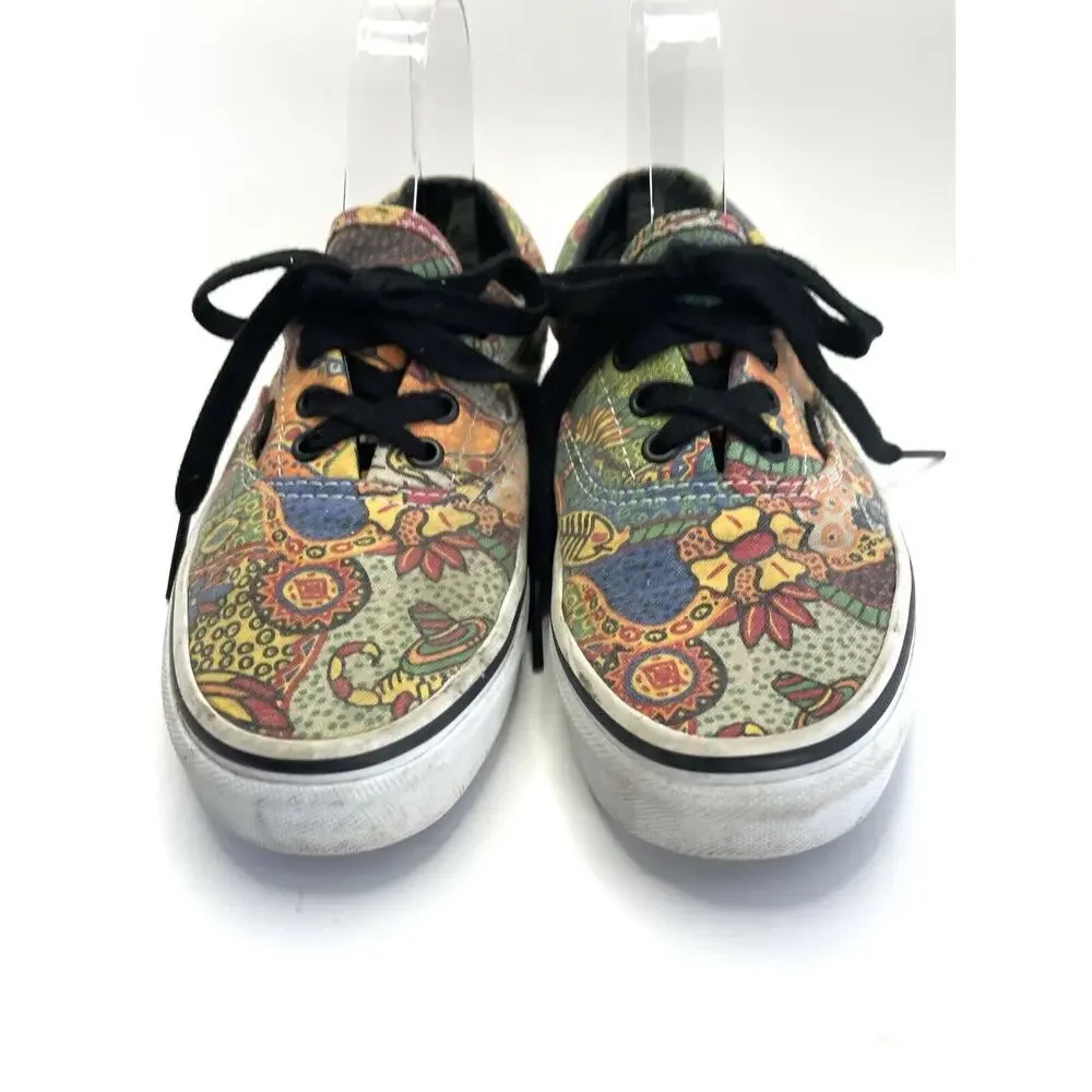 VANS Classics Men 5.5M Women 7 Van Doren Era Multi Aboriginal Orange Tones - Picture 4 of 8